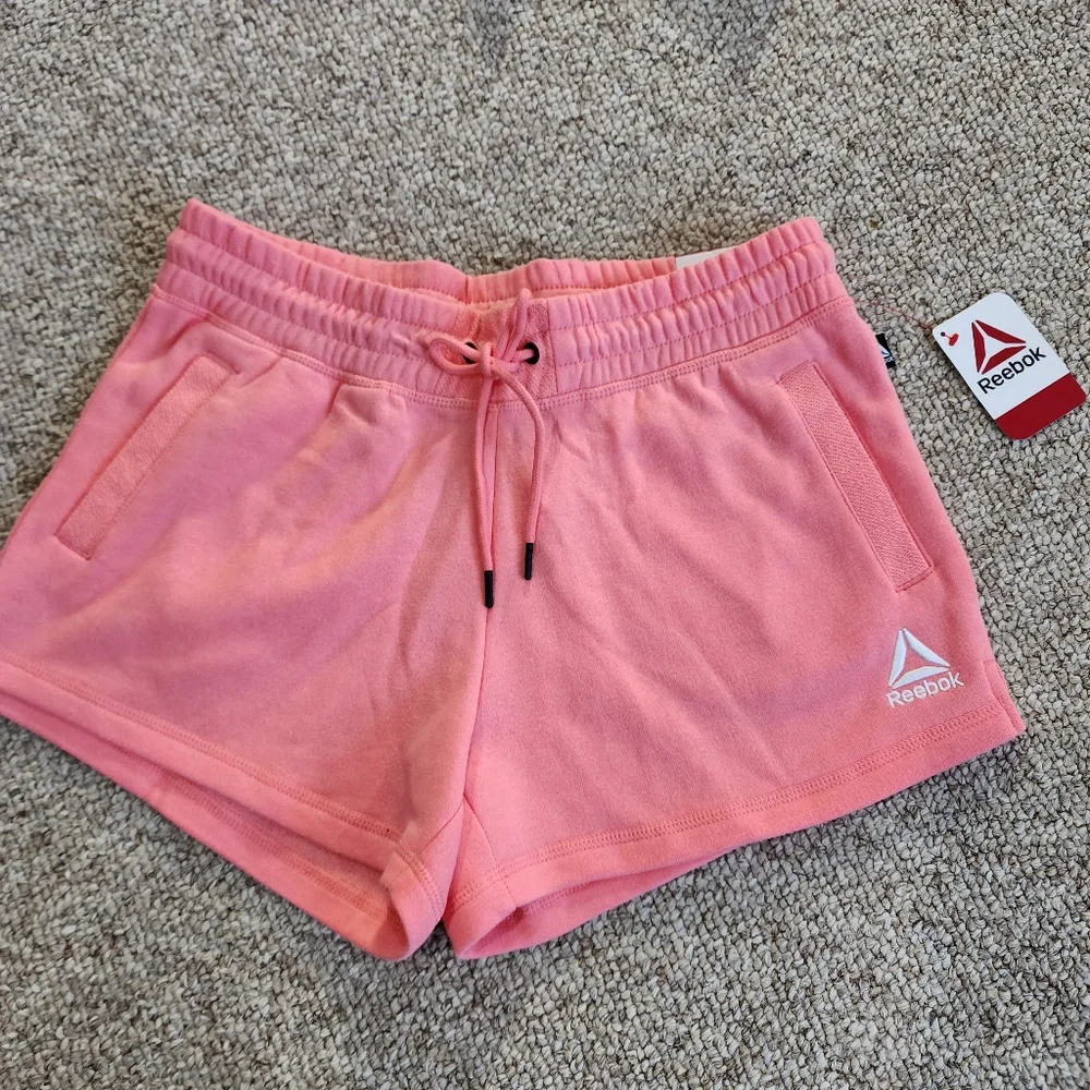 NWT Reebok Renew French Terry Athletics Shorts Size L